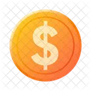 Dollar Investment Bank Icon