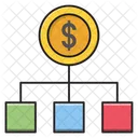 Dollar Currency Sharing Icon