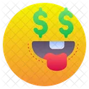 Dollar Money Emoji Icon