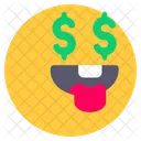 Dollar Money Emoji Icon