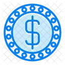 Dollar Coin Icon
