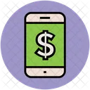 Dollar Mobile Marketing Icon