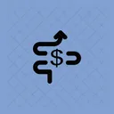 Dollar Valuation Earning Icon