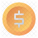 Dollar Currency Coin Icon