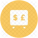 Dollar Pound Currency Icon