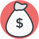 Dollar Sack Pouch Icon