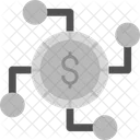 Dollar Bank Business Icon