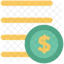 Dollar Coin Sign Icon