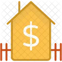 Dollar Home House Icon