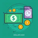 Dollar Cash Business Icon