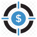 Dollar Goal Target Icon