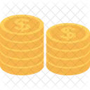 Dollar Coin Usd Icon