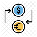 Dollar Euro Exchange Icon