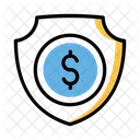 Dollar Shield Security Icon