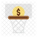 Dollar Hoop Net Icon