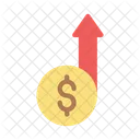 Dollar Arrowup Growth Icon