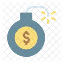 Dollar Bomb Tax Icon