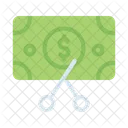 Dollar Cash Cut Icon