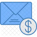 Dollar Email Envelope Icon
