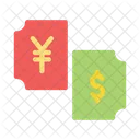 Dollar Yen Currency Icon