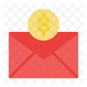 Dollar Mail Letter Icon