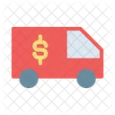 Dollar Truck Transport Icon