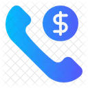 Dollar Phone Call Business Icon