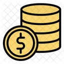 Dollar Coin Dollars Icon