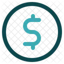 Dollar Money Coin Icon