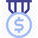 Dollar-Abzeichen  Symbol