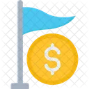Dollar Achievement  Icon
