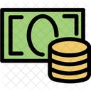 Dollar and coin  Icon
