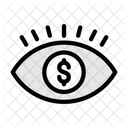 Dollar-Ansicht  Symbol