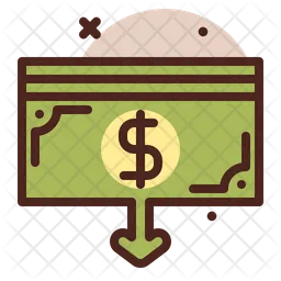 Dollar Arrow  Icon