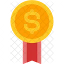 Dollar Badge Badge Success Icon