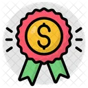 Dollar Badge Money Badge Cash Badge Icon