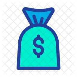 Dollar Bag  Icon