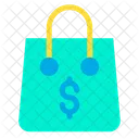 Bag Dollar Shopping Icon