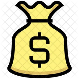 Dollar Bag  Icon