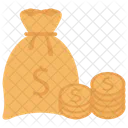 Dollar Bag Cash Bag Icon