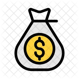 Dollar Bag  Icon