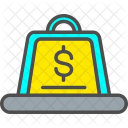 Dollar Bag  Icon