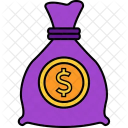 Dollar Bag  Icon