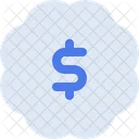 Dollar Bagde Currency Economy Icon