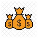 Dollar Bags Dollar Finance Icon