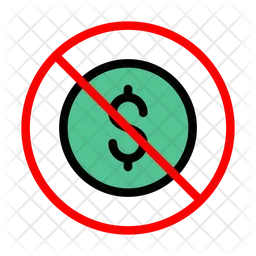 Dollar Banded  Icon