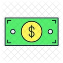 Dollar-Bargeld  Symbol