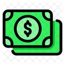 Dollar-Bargeld  Symbol