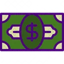 Dollar Bill  Icon