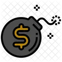 Dollar Bomb Icon